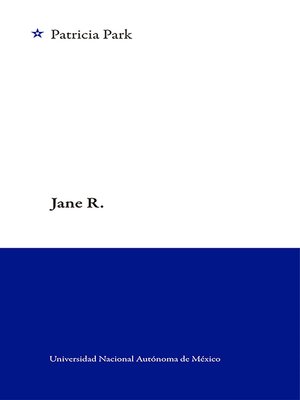 cover image of Jane R.